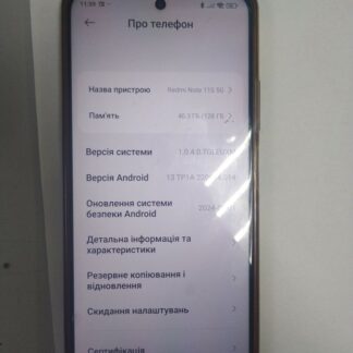 Мобільний телефон Xiaomi redmi note 11s 5g 4/64gb