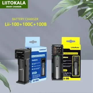 Liitokala lii-100c lii-100 акумулятору зарядний пристрій