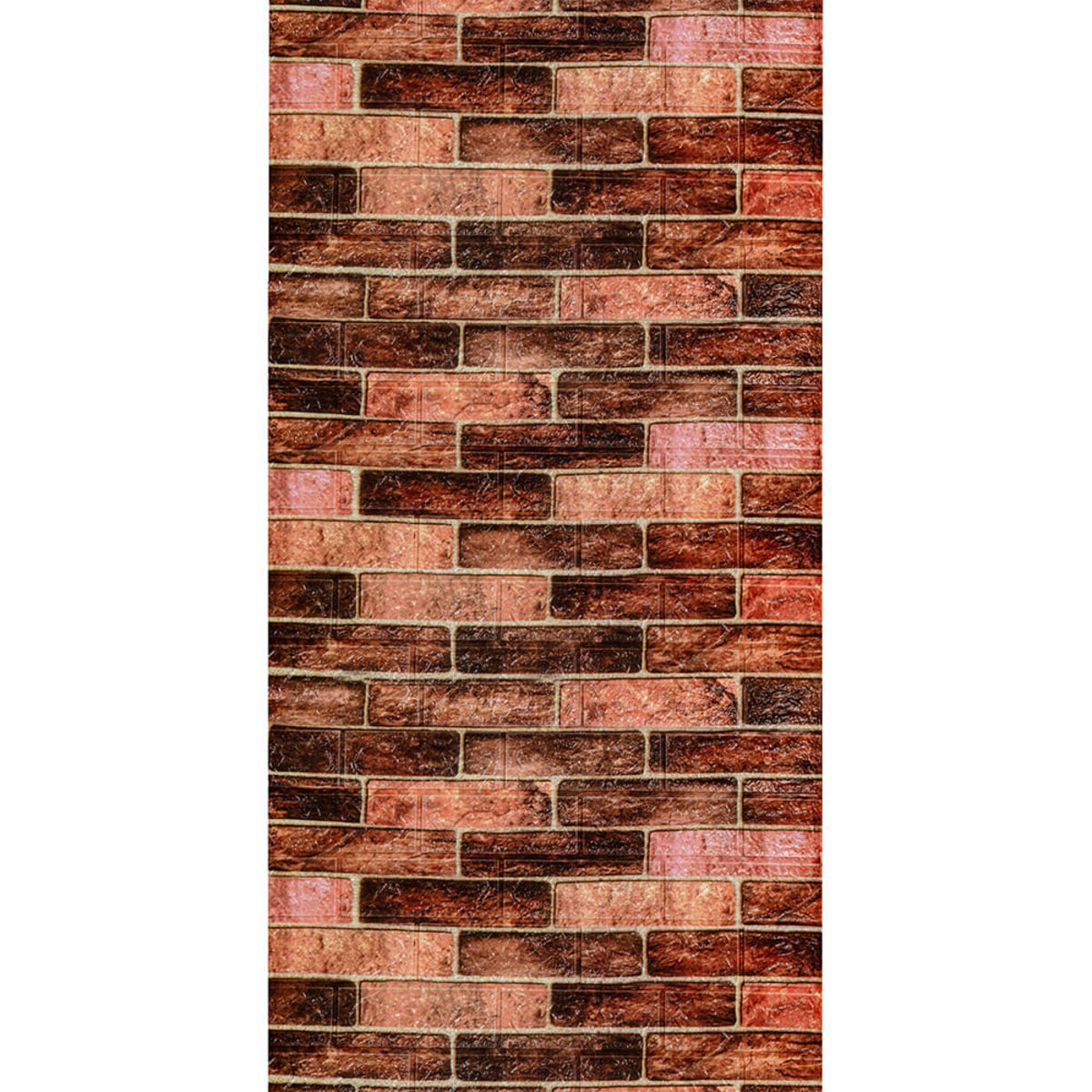 R179-2-3 Панель стінова у рулоні 3D 700мм*3,08м*2мм BROWN